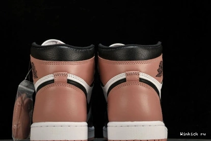 Pink Retro 1 High Rust Jordan 0905